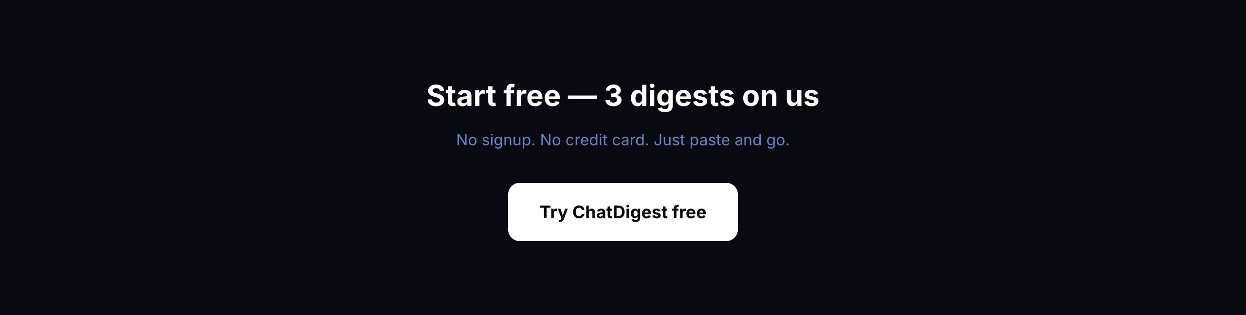 ChatDigest — WhatsApp Chat Summarizer gallery image