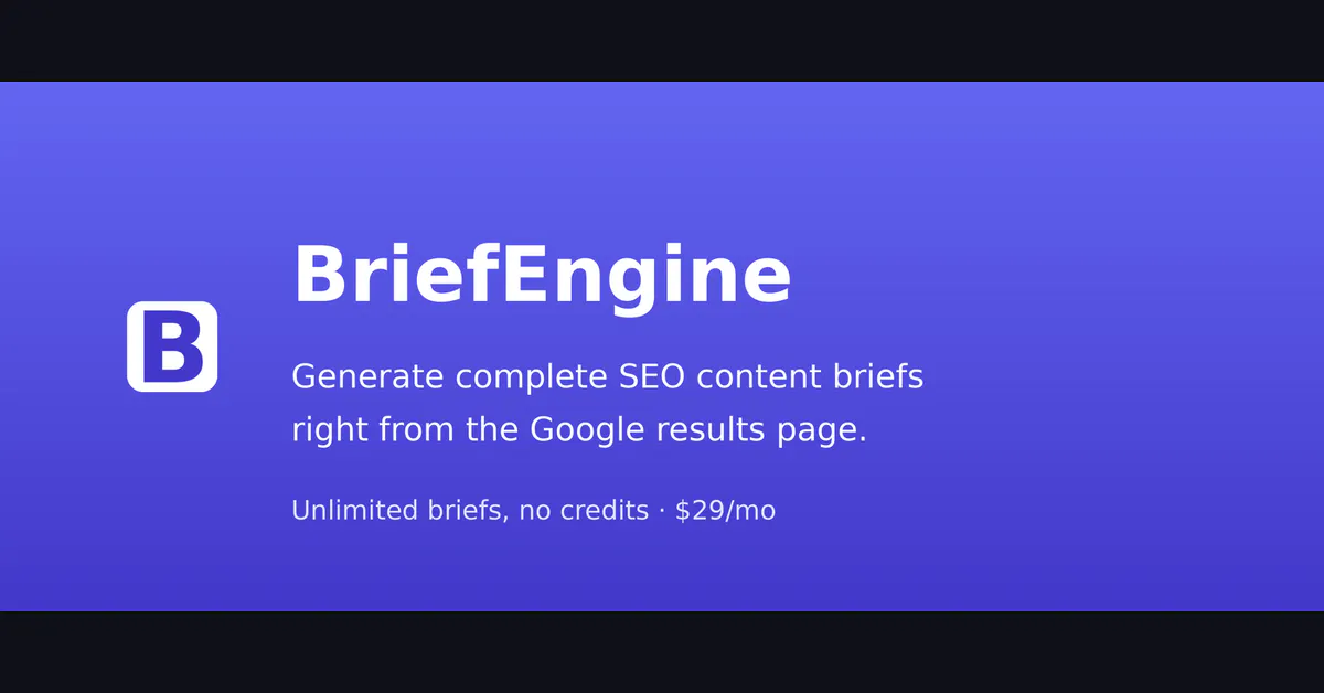 BriefEngine gallery image