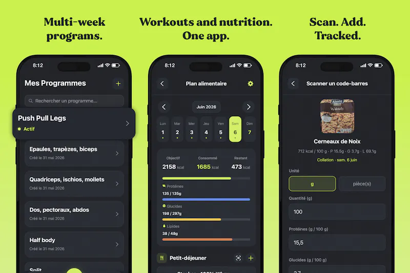 WorkoutPal screenshot 1
