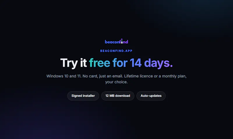 BeaconFind screenshot 8