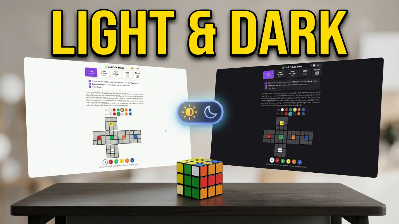 Interactive 3x3 Cube Solver and Coach gallery image