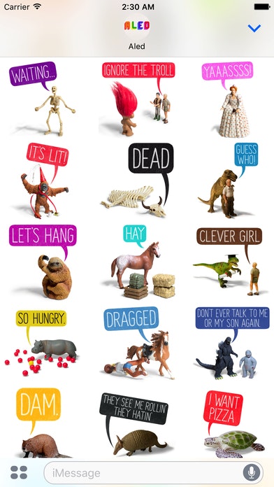 Toy Stories iMessage Stickers gallery image