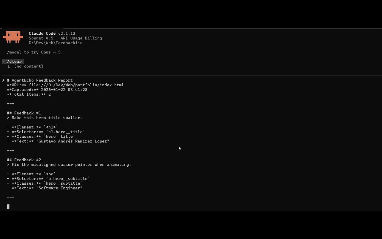 AgentEcho gallery image