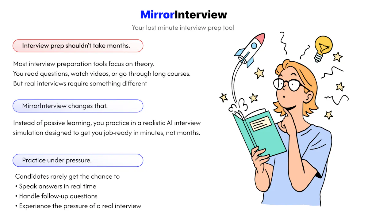 MirrorInterview - Prep Fast & Smart