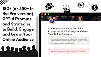 Audience Accelerator: GPT-4 Prompts gallery image