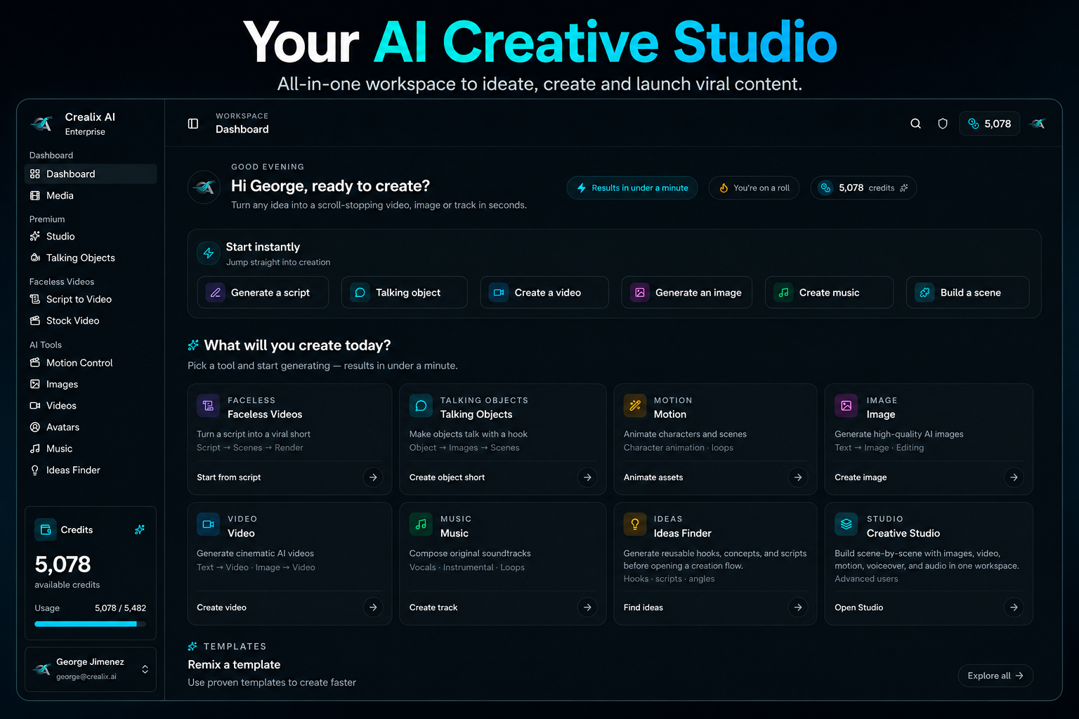 Crealix AI gallery image