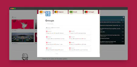 Qatar 2022 on Notion gallery image