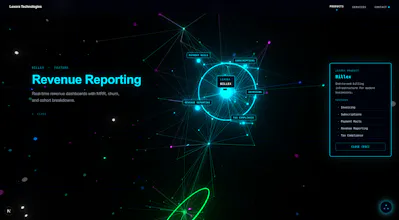 3D Neural Landing Page Kit gallery image