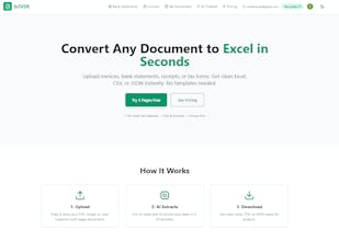 SriVSR – AI PDF to Excel Converter gallery image