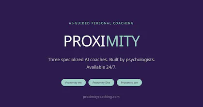 Proximity AI Coach - Men, Women, Couples gallery image