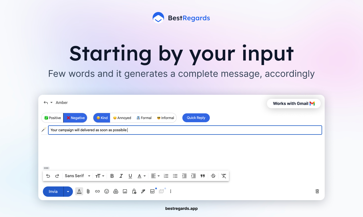 bestragards ai - ใช้ AI เพื่อตอบกลับอีเมลและข้อความเร็วขึ้น 10 เท่า media 3
