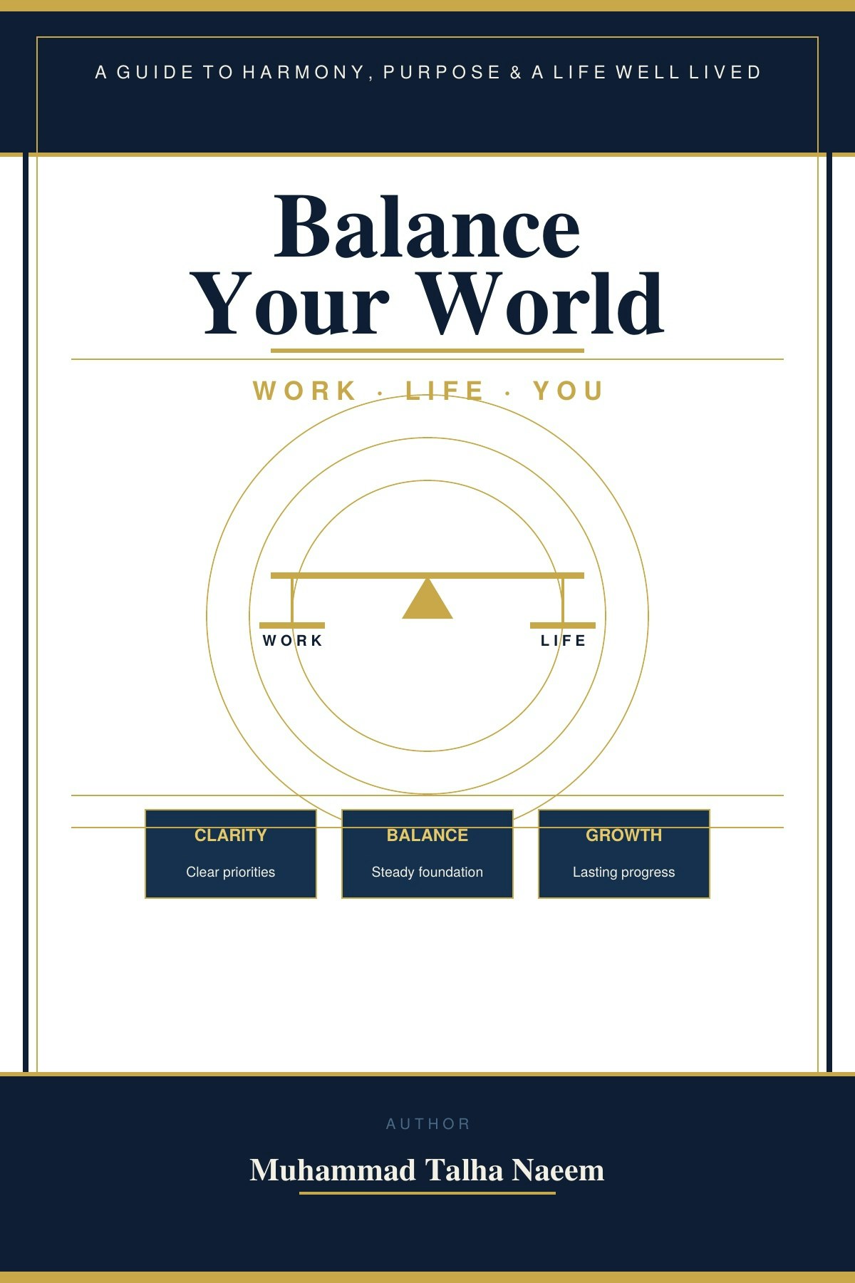 Balance Your World: Work. Life. You.