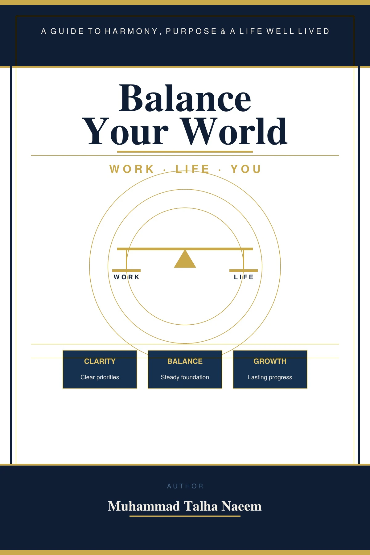 Balance Your World: Work. Life. You.