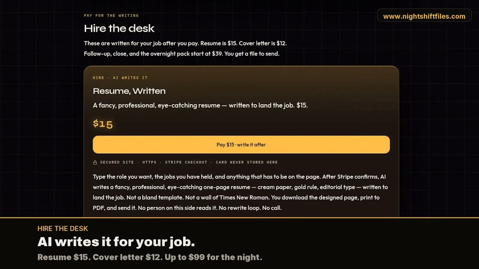 Nightshift screenshot 2 (video preview)
