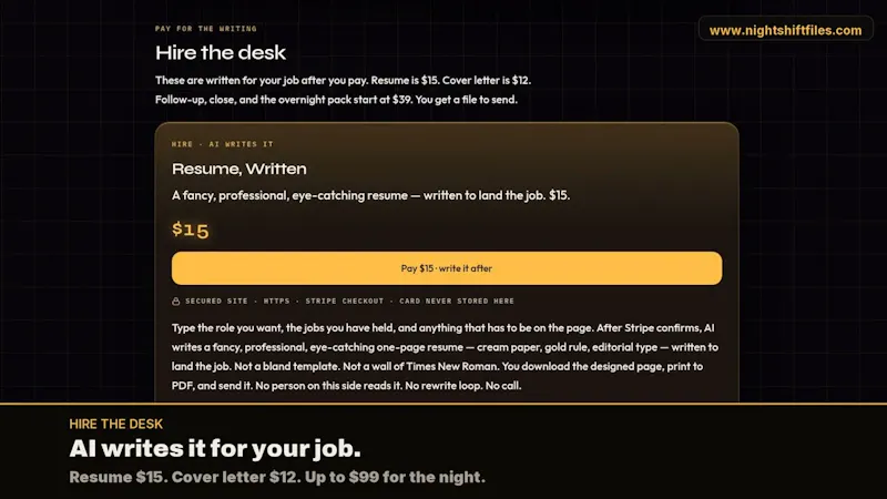 Nightshift screenshot 2 (video preview)