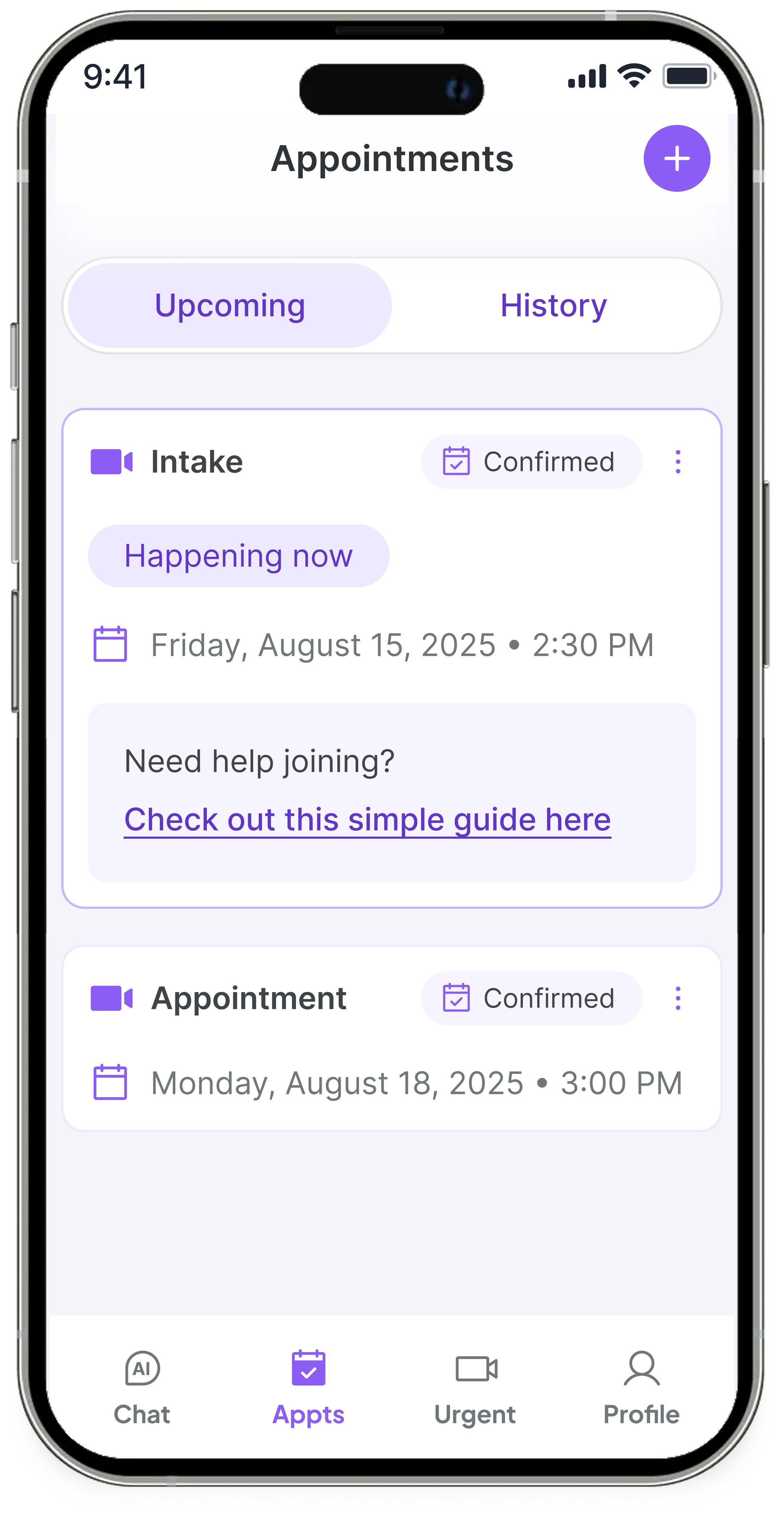 Dimer Health App + AiME - Screenshot 3 showing product features and functionality