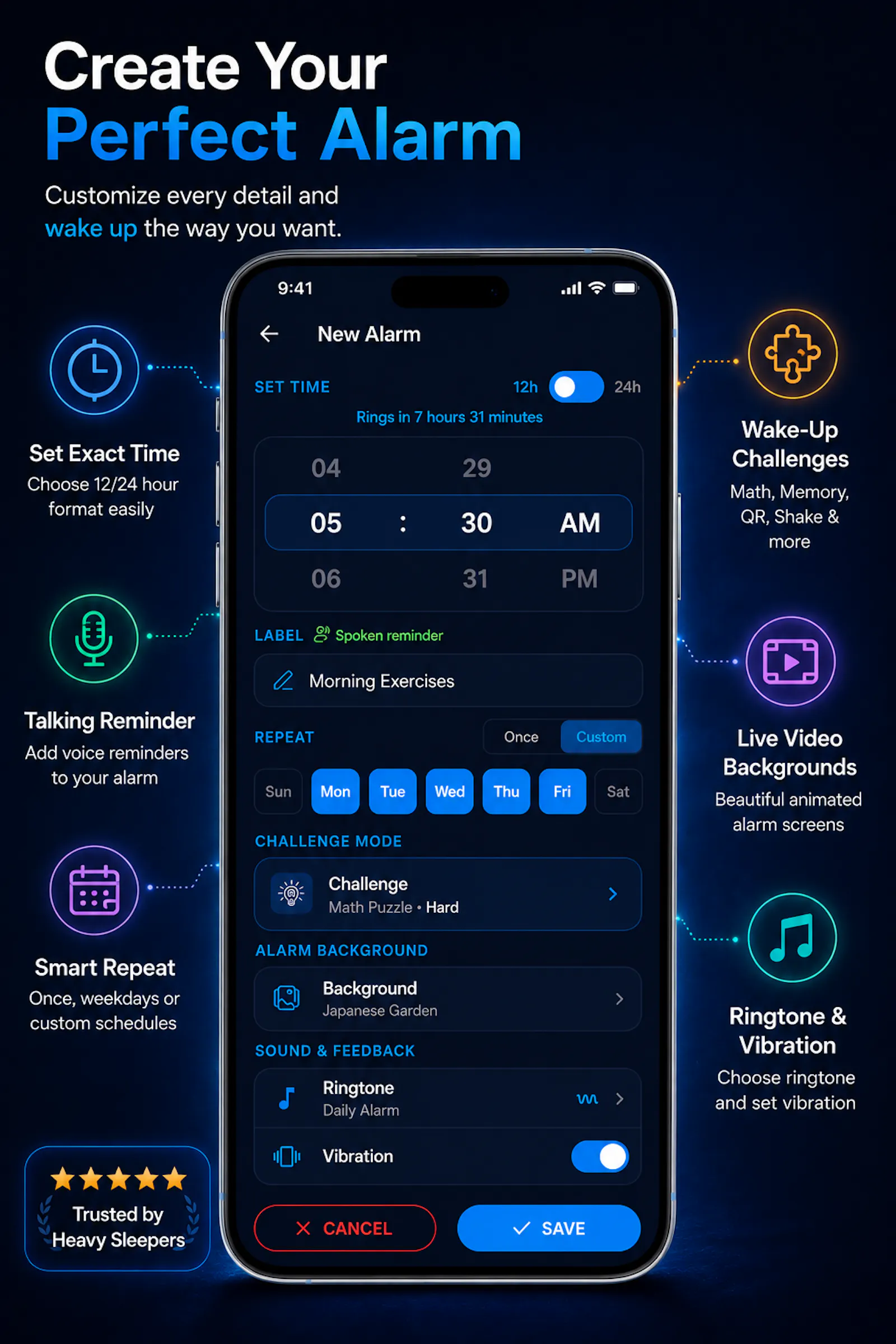 Challenge Alarm: Smart Clock screenshot 4