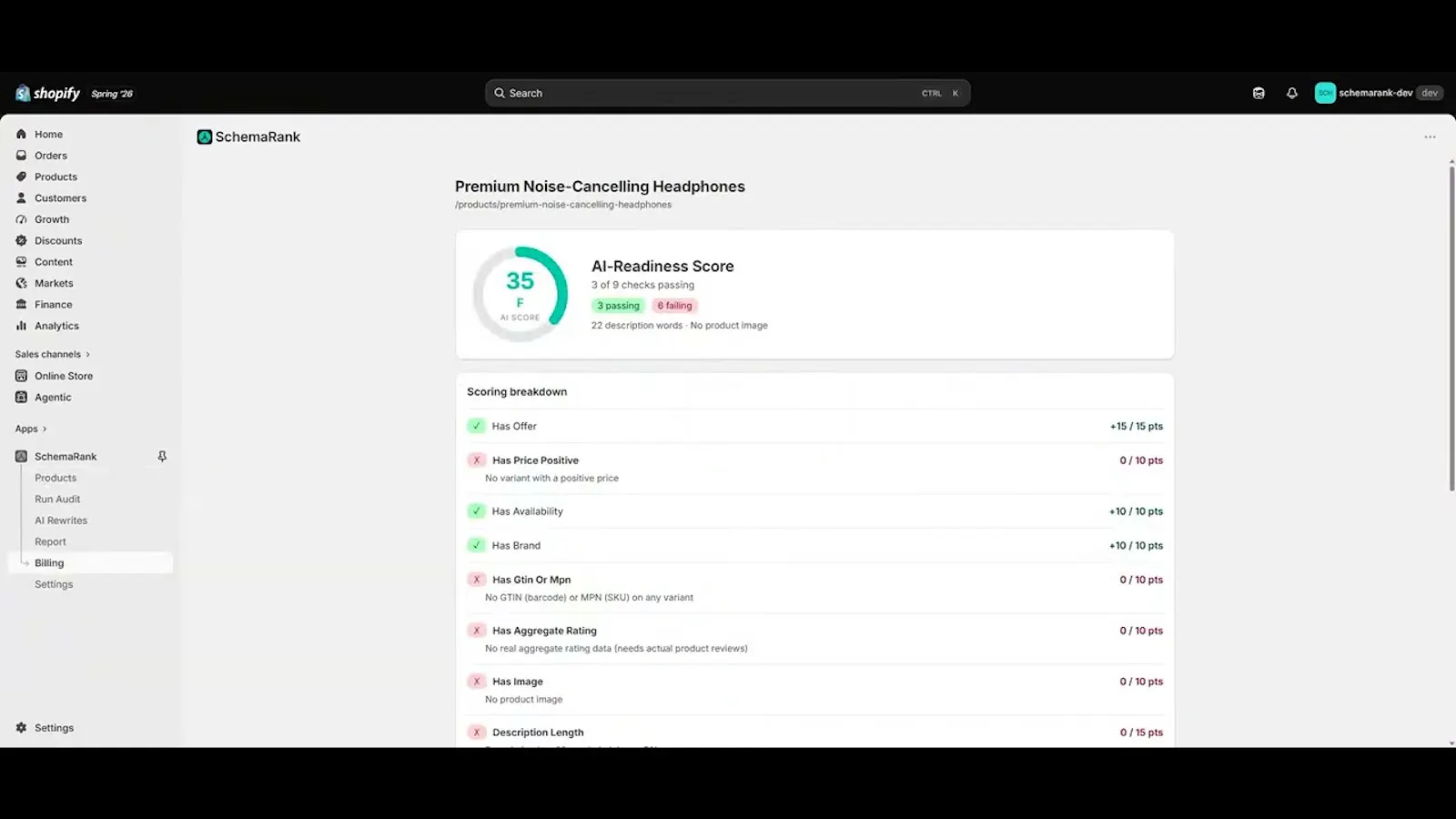 SchemaRank screenshot 1 (video preview)