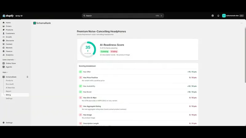 SchemaRank screenshot 1 (video preview)