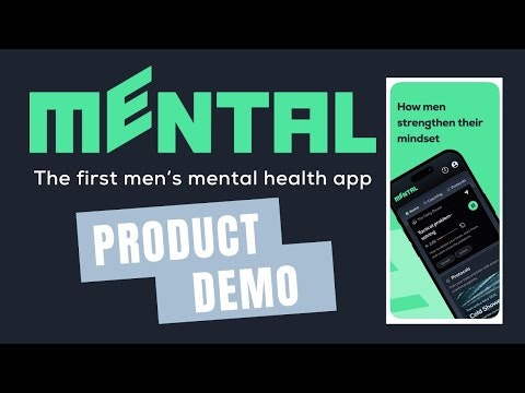 startuptile Mental-The First Mental Health App for Men