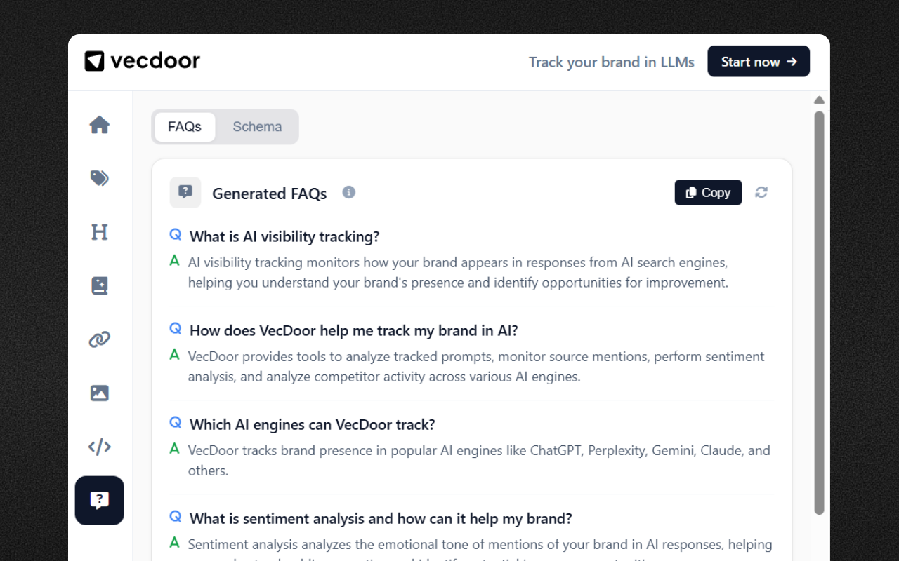 Free SEO + GEO Analysis Extension - Screenshot 4 showing product features and functionality