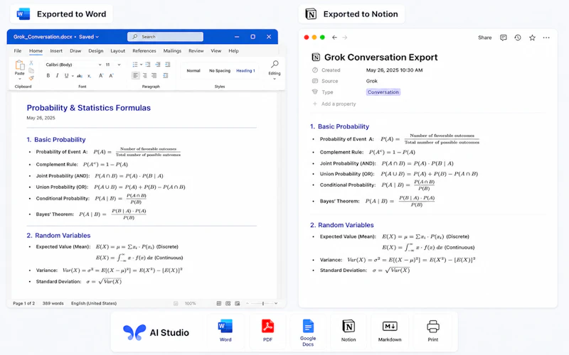 Chat Exporter for AI Studio screenshot 4