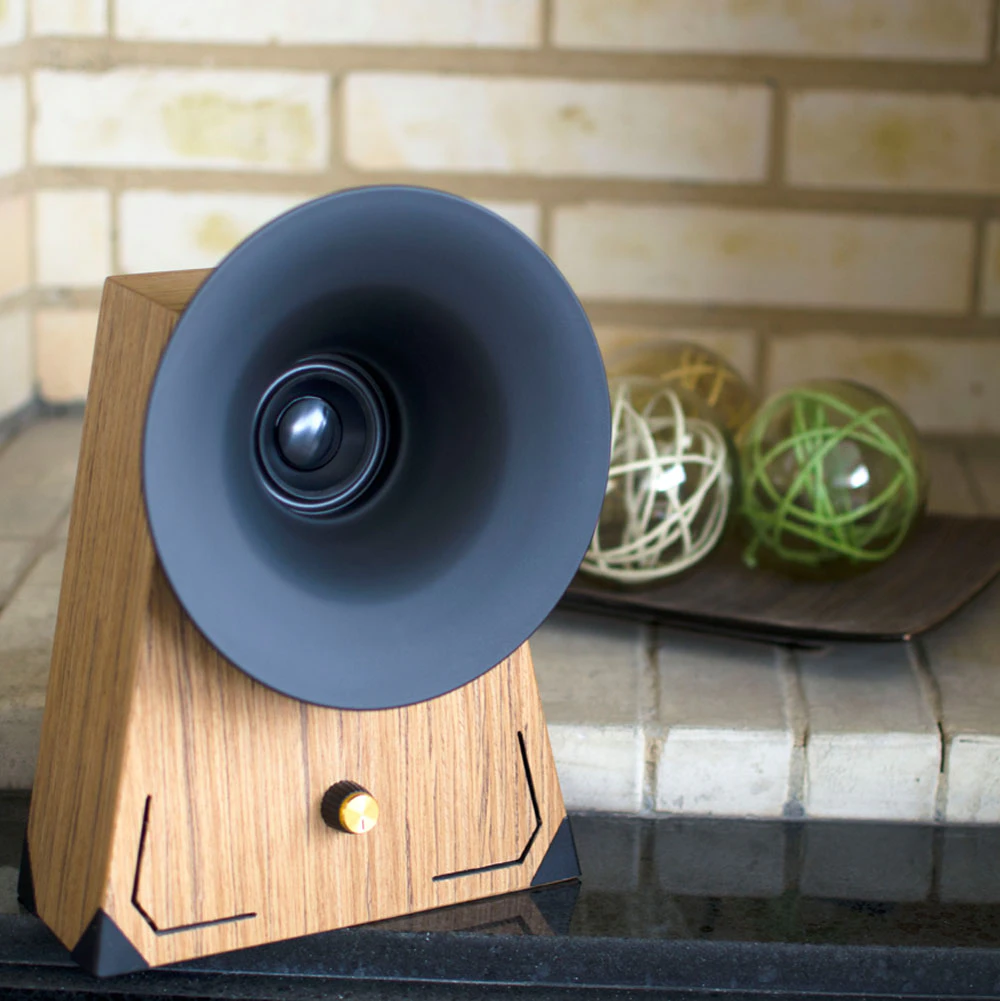 Bell: The Bluetooth Sound Machine - Audio Waveguide + Bookshelf Speaker
