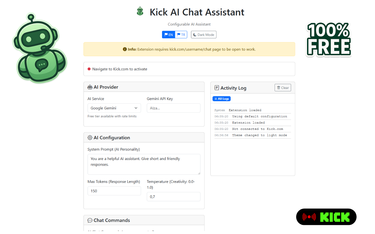 Kick AI Chat Assistant media 3