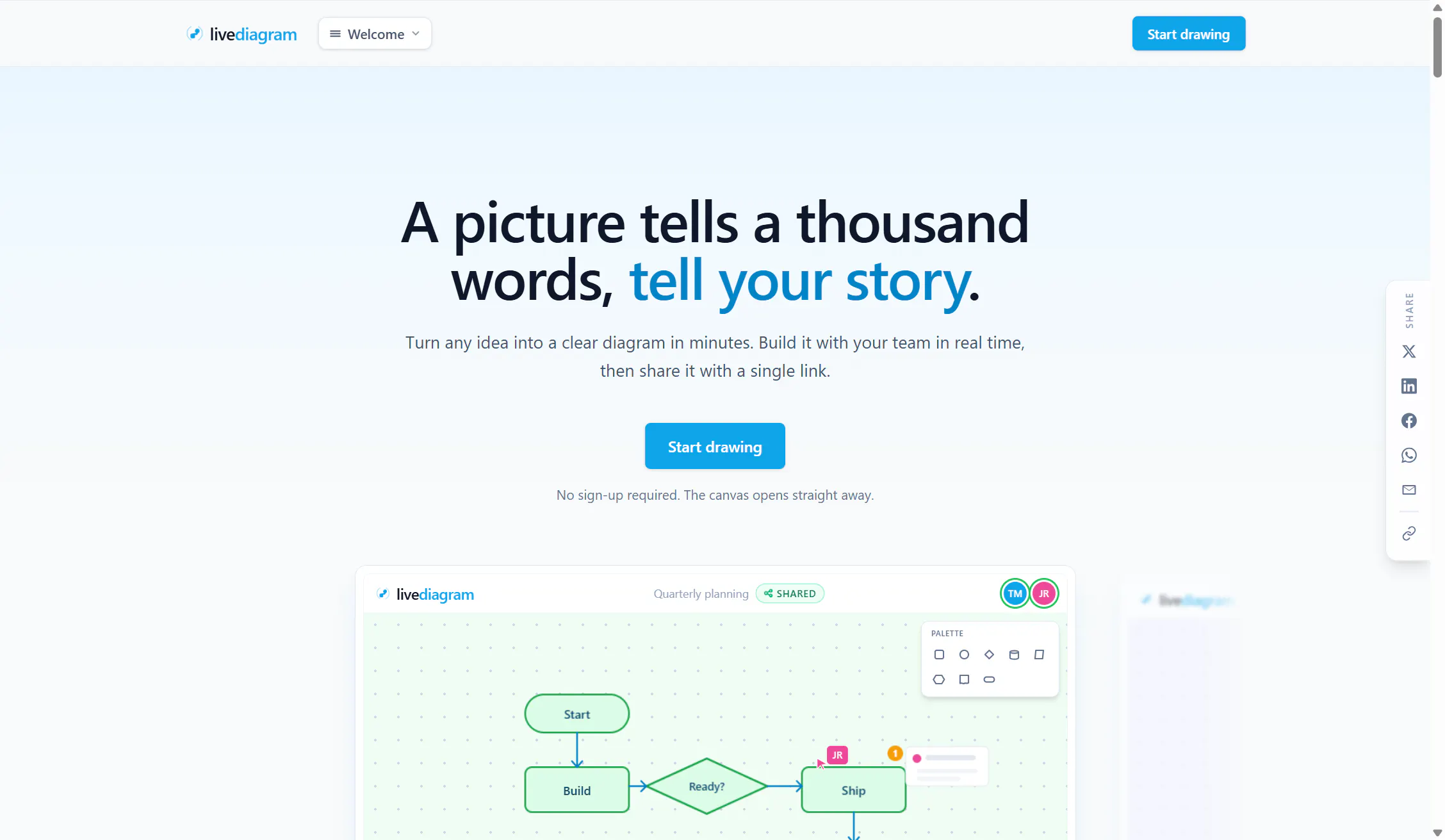 livediagram.app gallery image