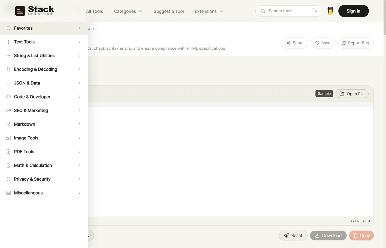 Stack Online Tools gallery image