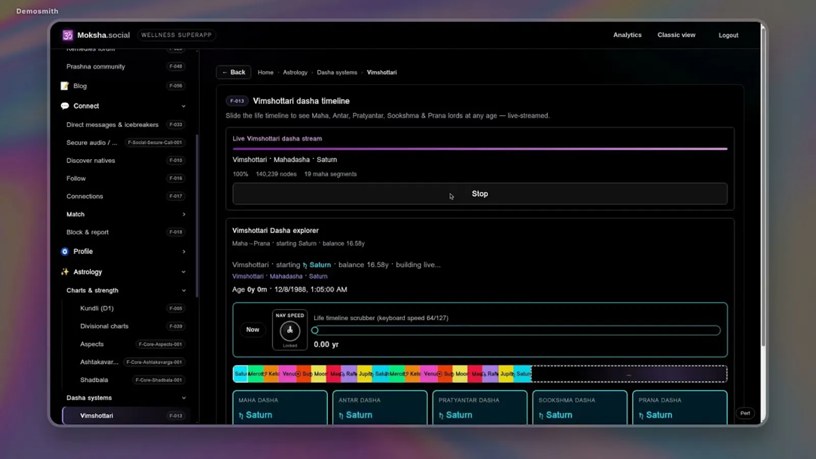 Moksha.social screenshot 1 (video preview)