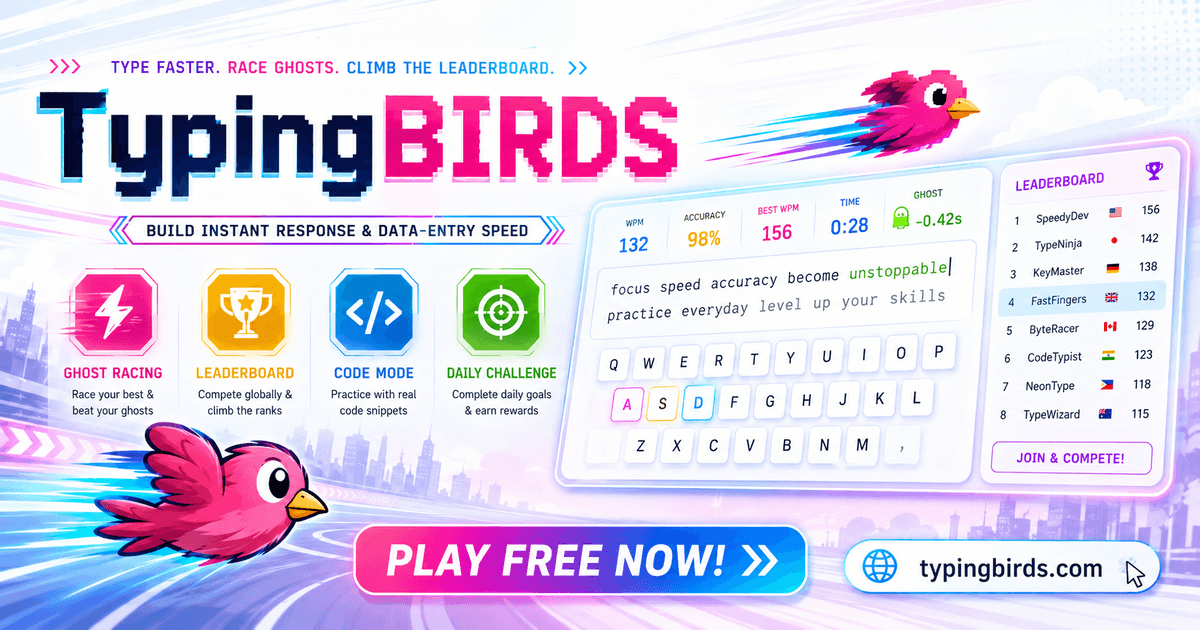 TypingBIRDS gallery image