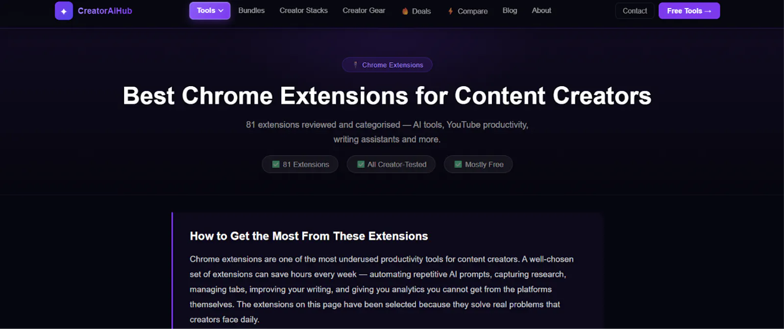 CreatorAiHub screenshot 3