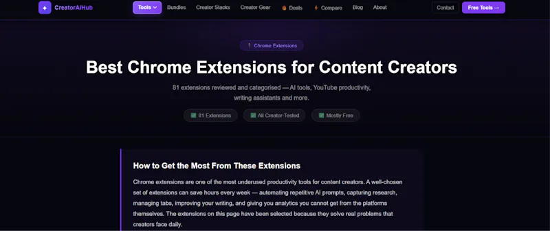CreatorAiHub screenshot 3