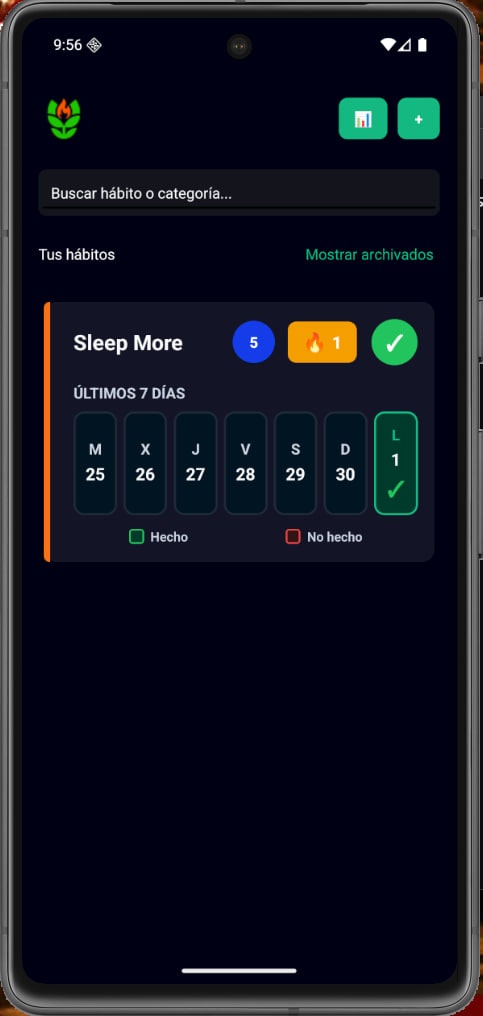Habit Stack - Screenshot 3 showing product features and functionality