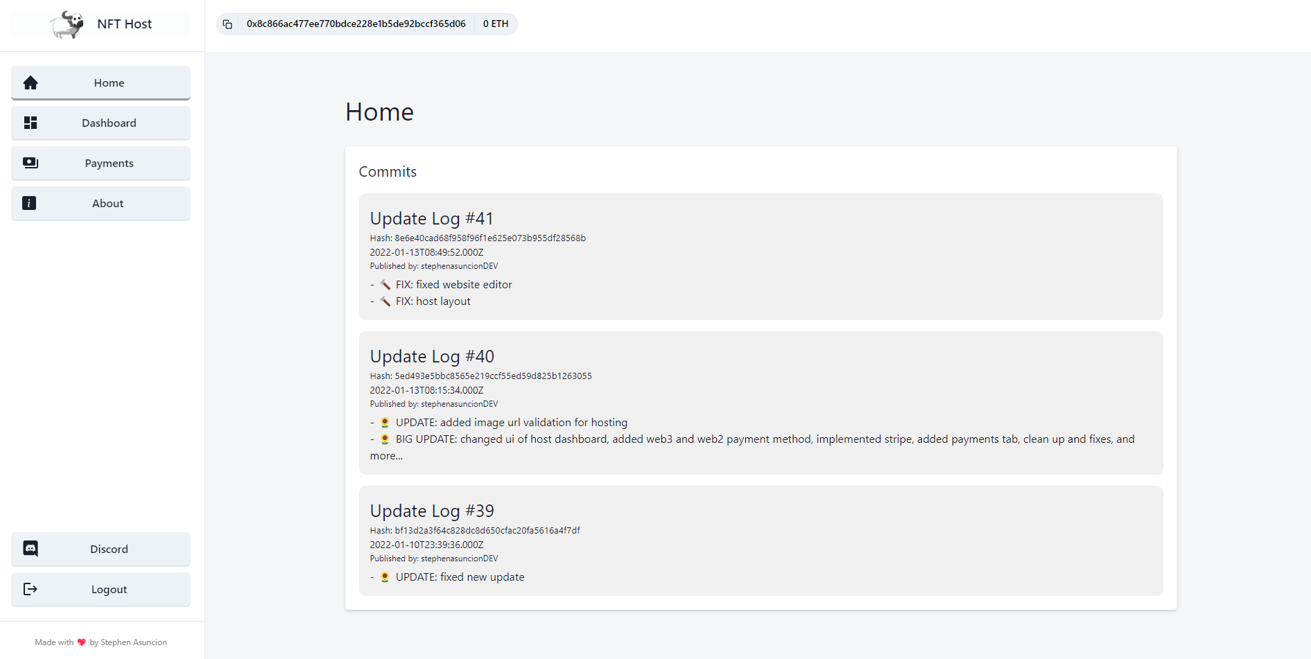 NFT Host gallery image