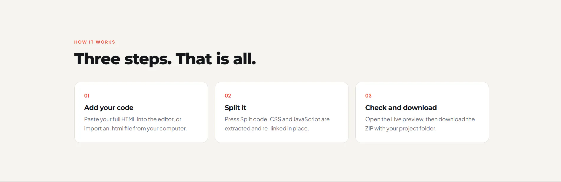 CodeSplitterDex gallery image