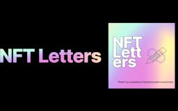 NFT Letters media 1