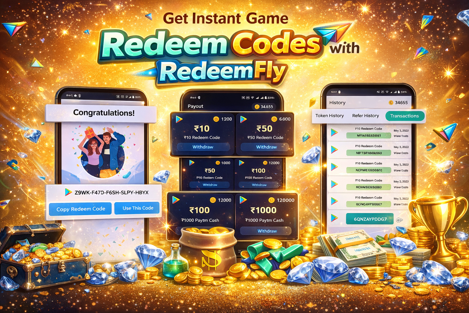 RedeemFly: Get Redeem Code