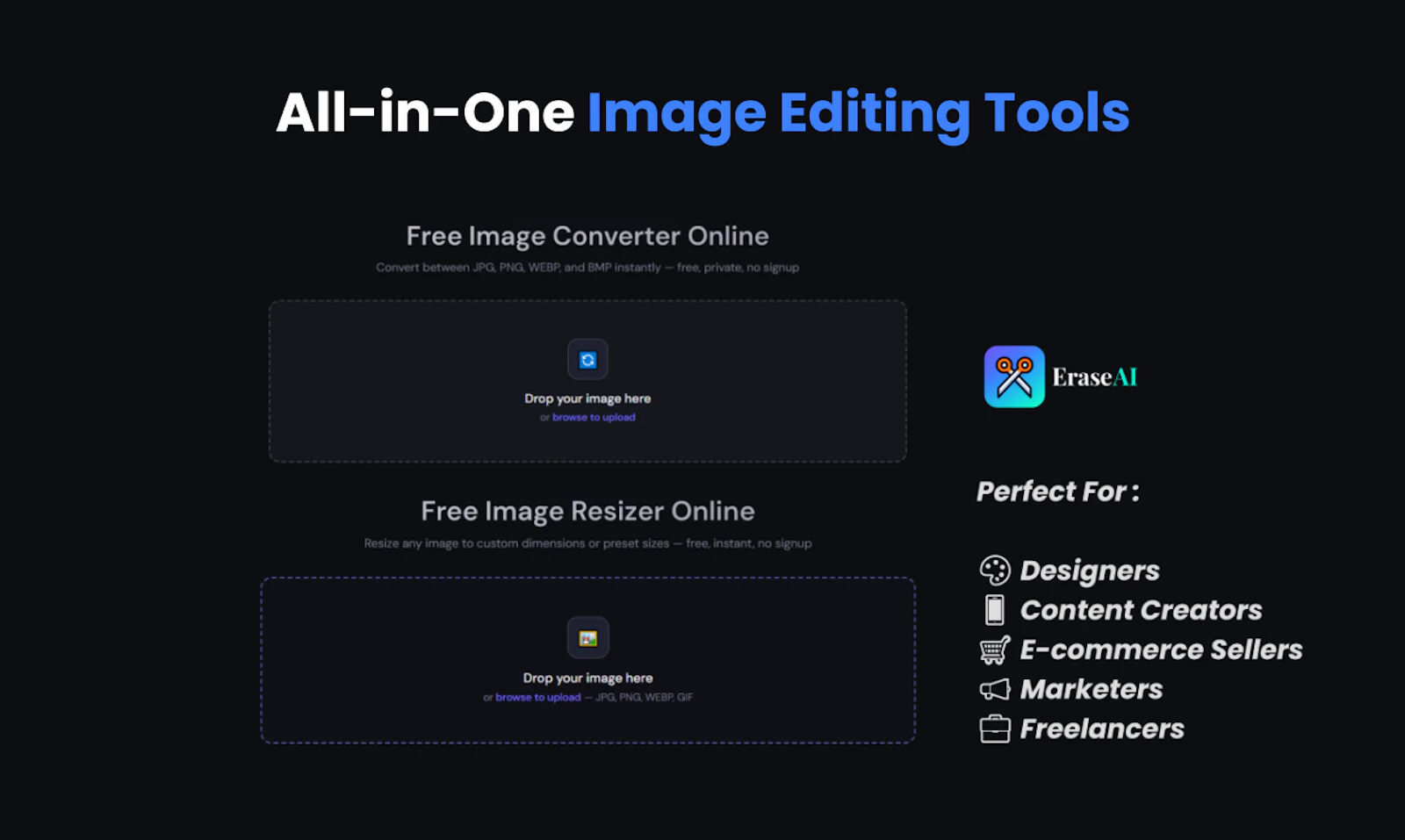 eraseAI - Free AI Image Tools screenshot 4
