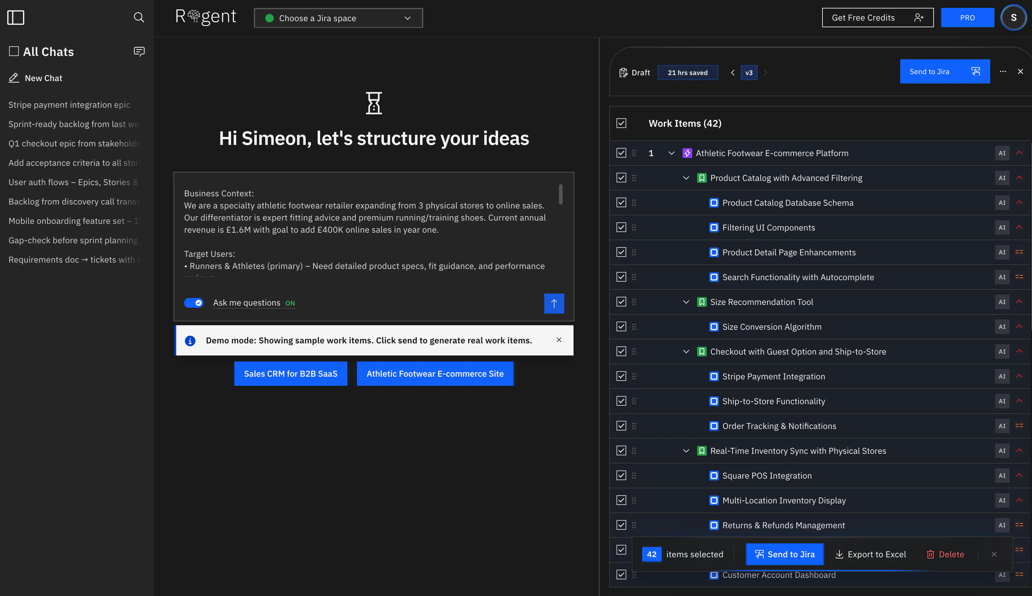 Ragent — AI Requirements Agent gallery image