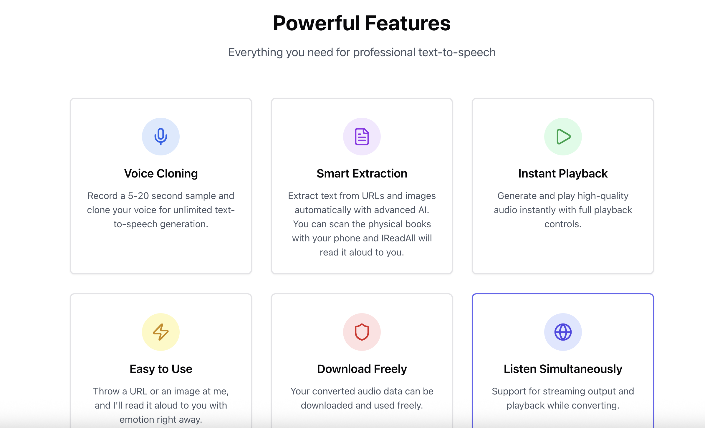 IReadAll-read texts with natural voice gallery image