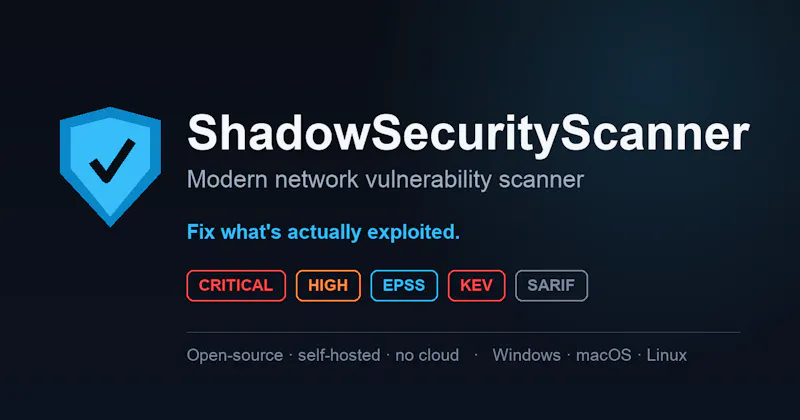 ShadowSecurityScanner screenshot 1