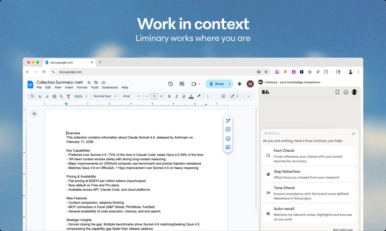 Liminary screenshot 6