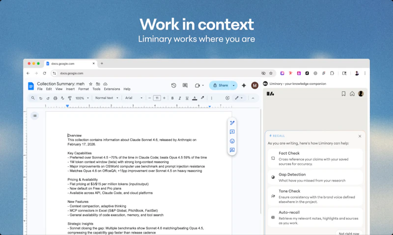 Liminary screenshot 7