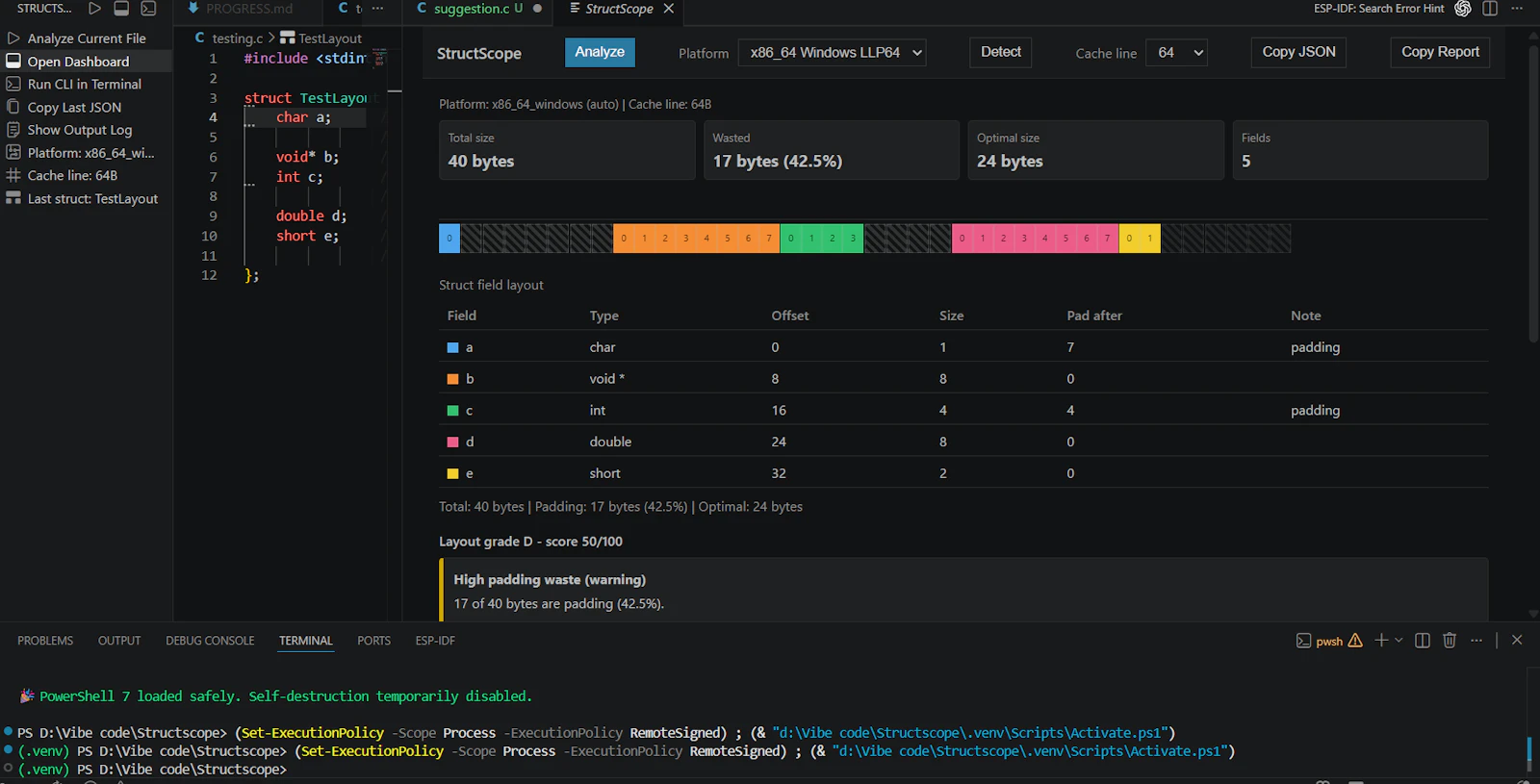 StructScope screenshot 2