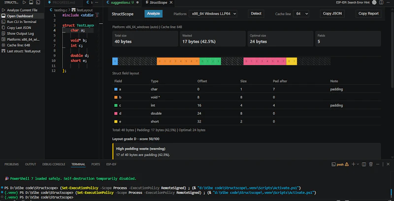 StructScope screenshot 2