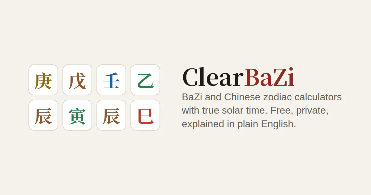 ClearBaZi gallery image
