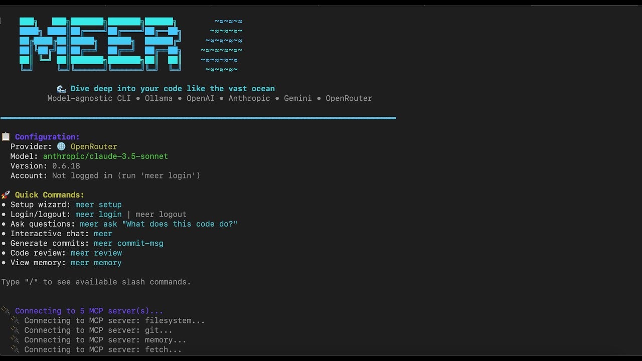 Meer CLI gallery image