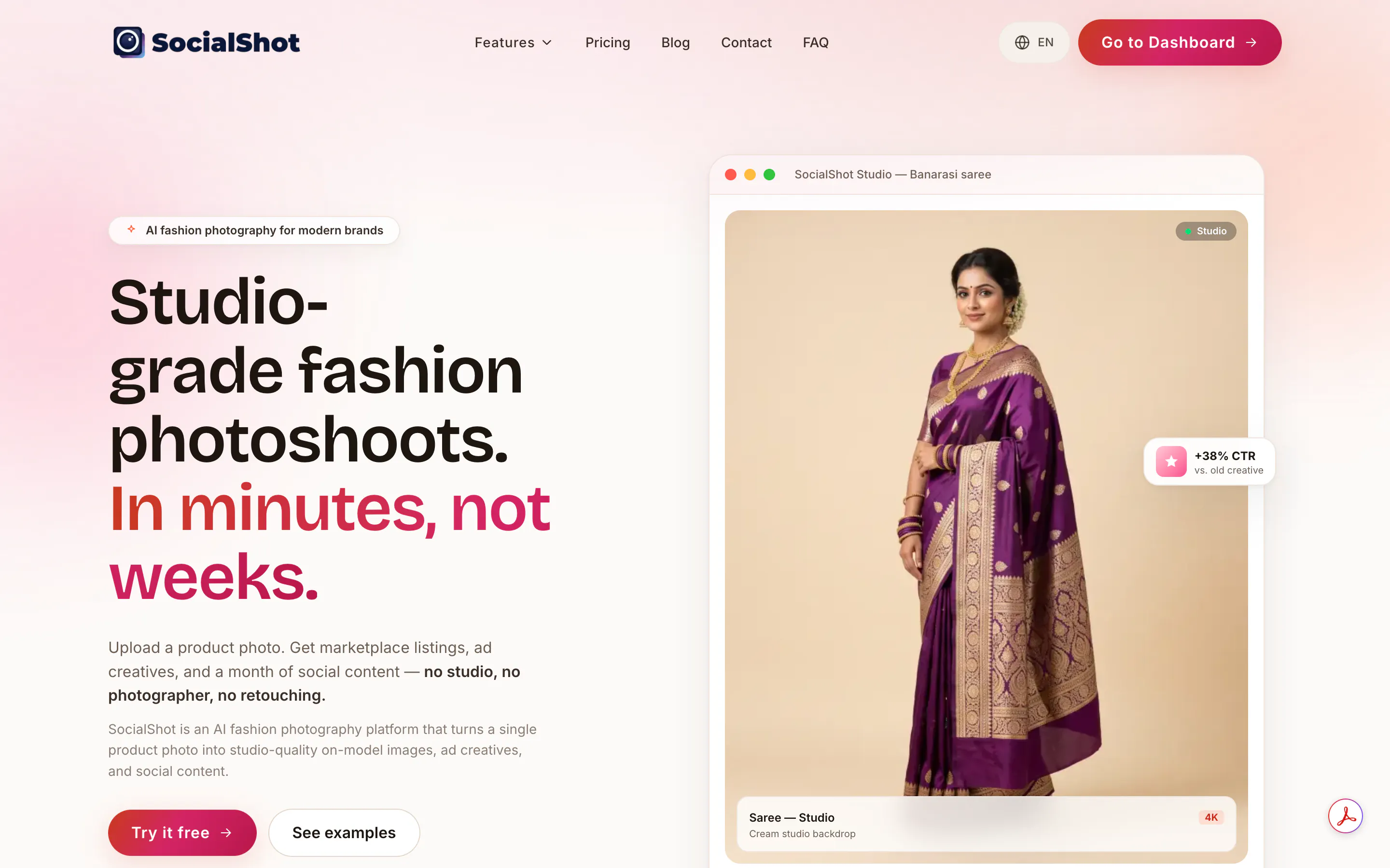 SocialShot AI gallery image